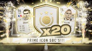 20 x PRIME ICON UPGRADE PACKS!!!! FIFA 21