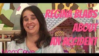 Regina Blabs About a Naked Kid Falling Out of a Window | BLABBERMOM | MomCave TV Funny Mom Stories