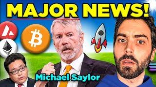 Michael Saylor Launches Bitcoin ETF!! [BIG NEWS!!]