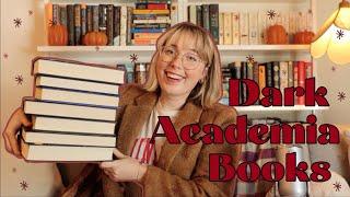 Dark Academia Book Recommendations (perfect books to read this fall!) 