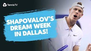 Denis Shapovalov Defeats 3 Top-10 Players In One Week To Win Dallas Title! 