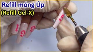 Cách Refill Móng Úp - Re-Fill Gel X | Jade Nailsjobs