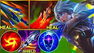 Wild Rift China Riven - 23KILL 1vs9 MAX CARRY RIVEN Build Runes - Challenger Solo Rank Gameplay