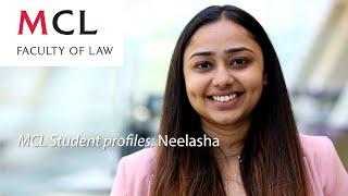 MCL Student profile: Neelasha