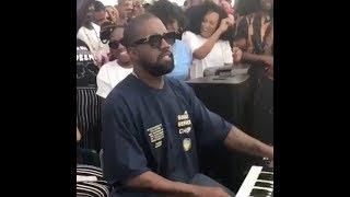 Kanye West gets down as a DJ House Hip Hop Set