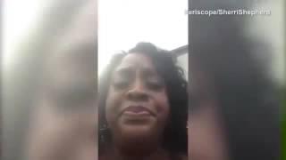 Sherri Shepherd Periscope from Ricky Harris funeral. Snoop Dogg Attacked