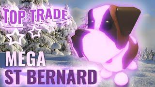 Mega Neon St Bernard в Адопт ми.  Топ трейды на мега неонового сенбернара Adopt me Roblox