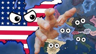 When America creates an EMPIRE in hoi4...