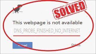 DNS PROBE FINISHED NO INTERNET Unable to connect the internet SOLVED | Short and Sweet
