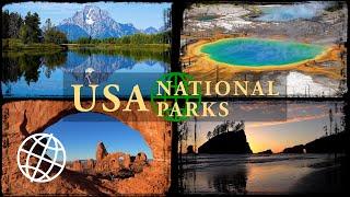 Top 13 US National Parks  [Amazing Places 4K]