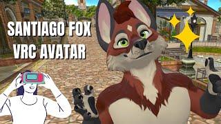 Santiago Fox VR Chat Avatar Intro