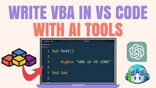 VS Code + Excel VBA: Write Better Macros Faster