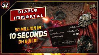 50 Million in 10 Seconds - DH Build | Diablo Immortal