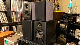 Neumi Model Silk 4 & Model BS5 Stereo Bookshelf Speakers Demo & Review! PS: They LOVE Lots Of Power!