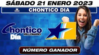 CHONTICO DÍA RESULTADO DEL DÍA 21 DE ENERO 2023 NÚMERO GANADOR