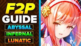 F2P NO SI & Seals  Legendary Sakura ABYSSAL, Infernal, Lunatic Guide - Fire Emblem Heroes [FEH]