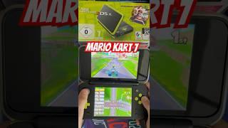 New Nintendo 2DS XL Mario Kart 7 Gameplay!#shorts #gaming #mariokart #fyp #2ds