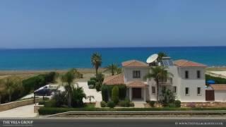 Secluded 4 bedroom  beachfront villa 382 in Argaka, Paphos, Cyprus