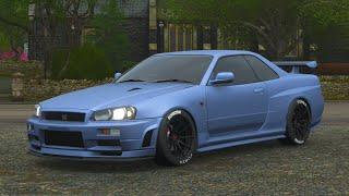 Forza Horizon 4 - 2002 Nissan Skyline R34 GTR Drift Build - Fast and Furious