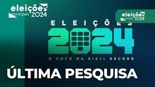 Eleições 2024: última pesquisa IRG/RICtv, mostra a disputa entre Cristina Graeml e Eduardo Pimentel