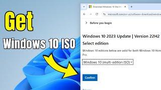 How to Download Windows 10 ISO Directly from Microsoft's Website