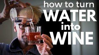 How To Turn Water Into Wine (CRAZY Party Magic Trick Revealed!)