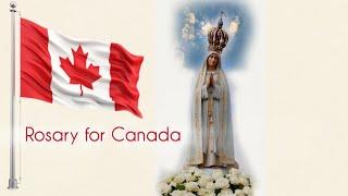 Rosary for Canada the Joyful Mysteries #Rosary #canada #joyfulmysteries #catholic