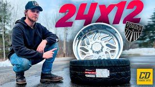 Unboxing BRAND NEW 24x12 SPECIALTY FORGED WHEELS.