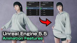 Mind-Blowing Animation features in Unreal Engine 5.5