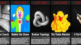 SCP-951 to SCP-1000: SCP Series I and Series II Comparison [ ████████ ]