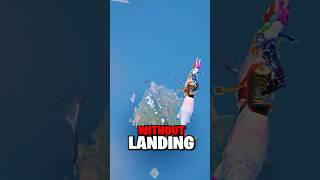 I Beat Fortnite WITHOUT Landing. (In Solo)