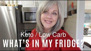 What's In My Low Carb / Keto Refrigerator? Low Carb Food Ideas / Look In My Fridge