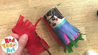 Frida Kahlo Recycled Craft