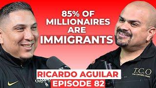 Ricardo Aguilar talks about systemic racism, immigrants being 85% of all millionaires!