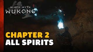 Black Myth Wukong - Chapter 2 All Spirit Locations