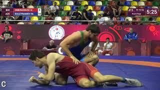 Repechage FS - 79 kg: H. OMERHODZIC (BIH) v. M. SULEYMANOV (AZE)