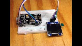 How to setup OLED SSD1306 I2C 128x32 with ESP8266