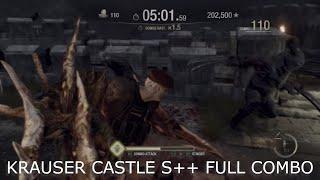 Resident Evil 4 Remake KRAUSER CASTLE S++ FULL COMBO ||THE MERCENARIES||