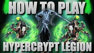 How to play Necrons: Hypercrypt Legion list review!