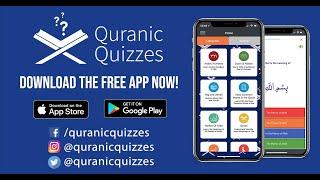 NEW FREE Islamic Quiz App by Quranic Quizzes!!