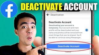 Paano Mag DEACTIVATE ng Facebook Account (2025)