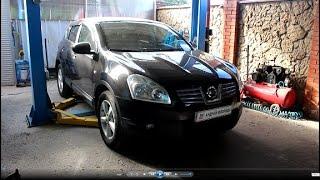 Думал застучала стойка стабилизатора на Nissan Qashqai 2,0 4WD Ниссан Кашкай 2008