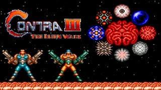 Contra 3: The Alien Wars (Contra Spirits) прохождение (Super Nintendo / SNES)