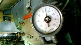 BR232 Ludmilla engine 5D49 from idle speed to max rpm