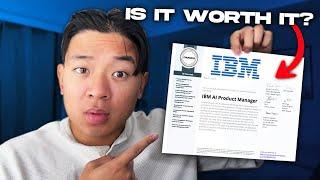 IBM AI Product Manager Professional Certificate Review