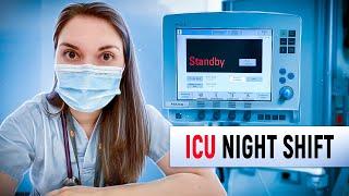 ICU NIGHT SHIFT: Day in the Life of a DOCTOR (ft. liver failure)