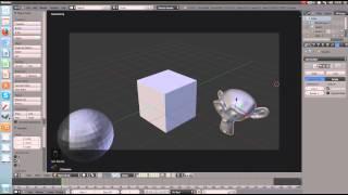 Основы редактирования объекта в blender