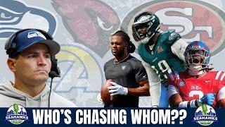 Who WON the offseason in the NFC WEST? (Assessing the SEAHAWKS opponents w/ TDN's Justin Melo)