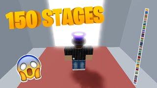 COMPLETING 150 STAGES IN TOWER OF HELL! | Roblox ToH