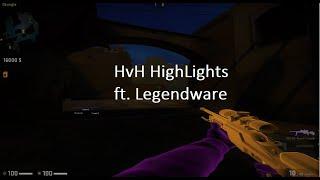 HvH Highlights 5# ft. Legendware | free cfg